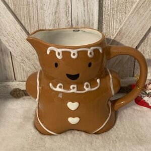 Bakeshop Gingerbread Man Measuring Jug/Pitcher